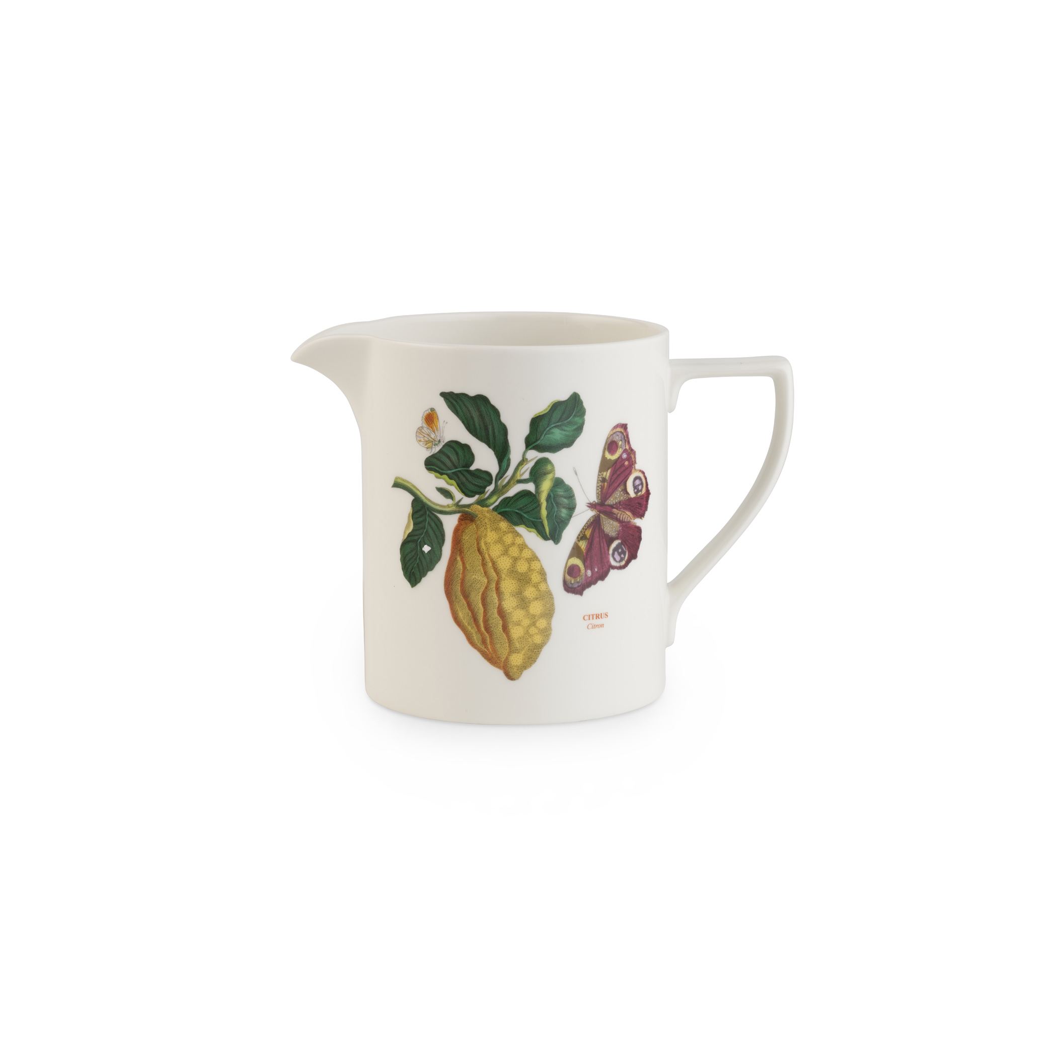 Botanic Garden Harmony 2 Pint Jug, Citron Butterfly image number null